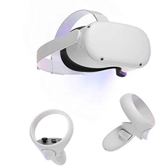 Oculus Quest 2 Virtual Reality Headset Bundle 128GB - Great Condition - Picture 1 of 5